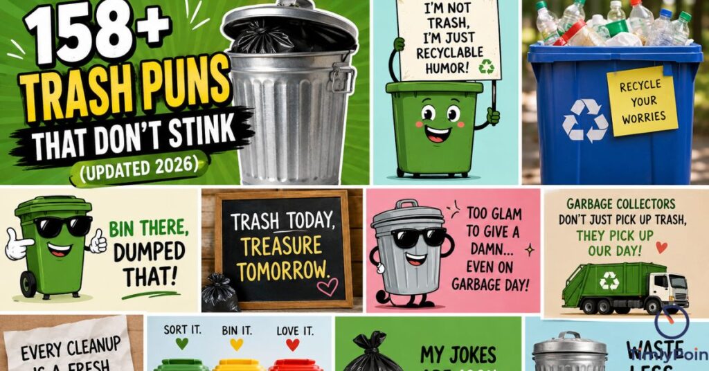 trash puns