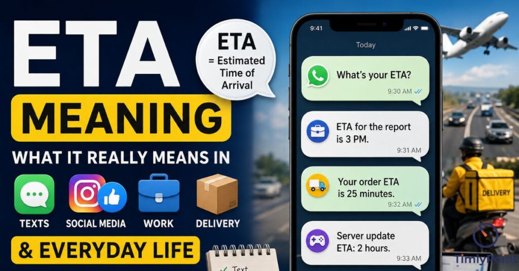 ETA Meaning