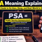 PSA meaning