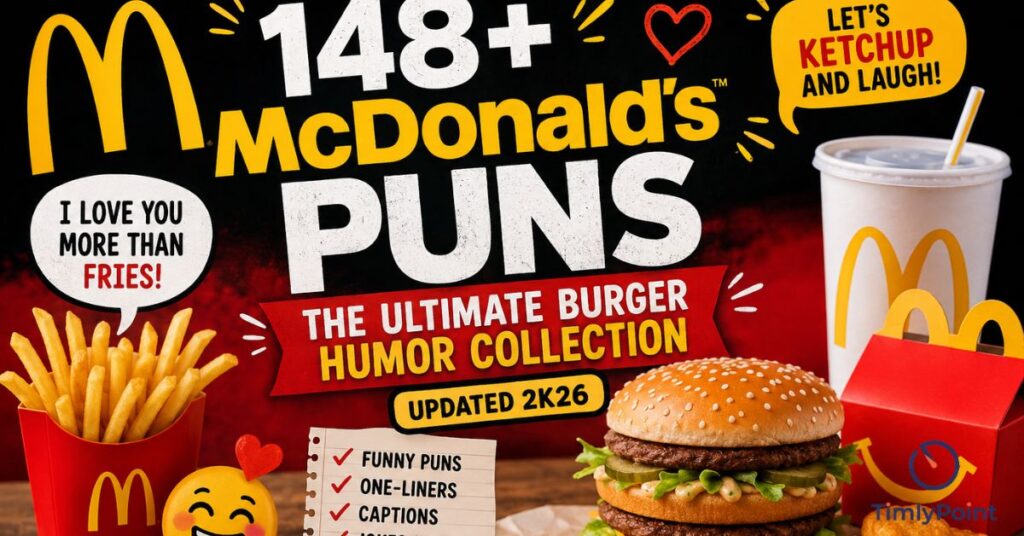 best McDonald's puns